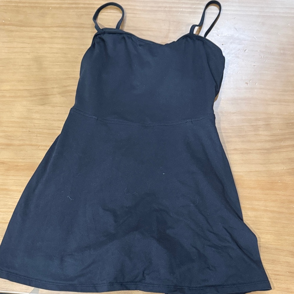 ALO Yoga Black Strappy Dress